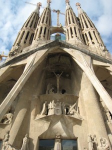 Front of cathedral