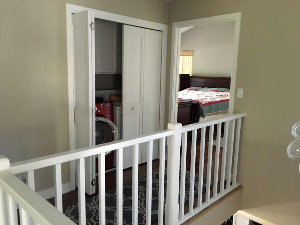 Upstairs hall.