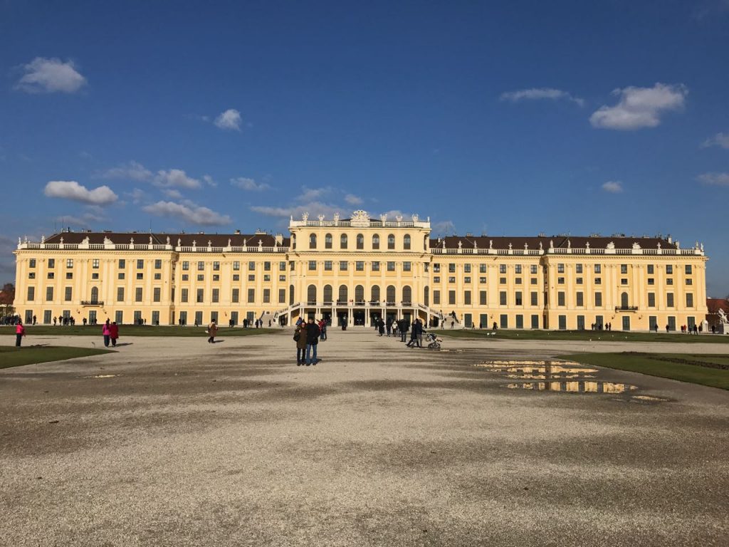 Schonbrunn Palace, built to rival Versailles