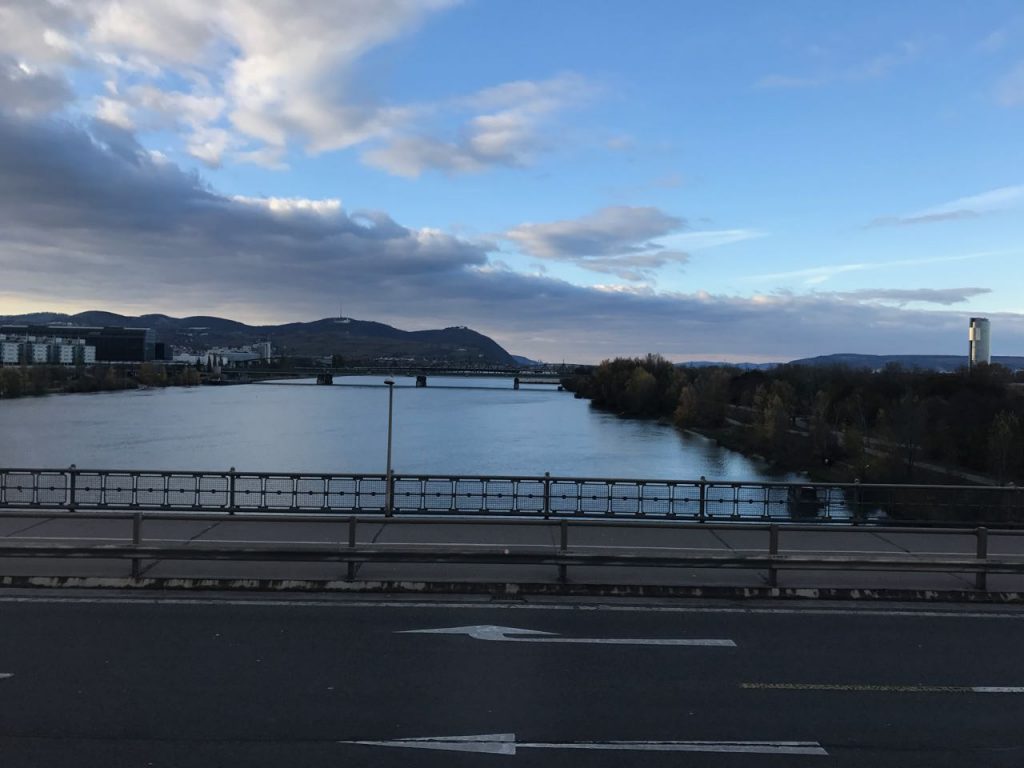 The beautiful blue Danube