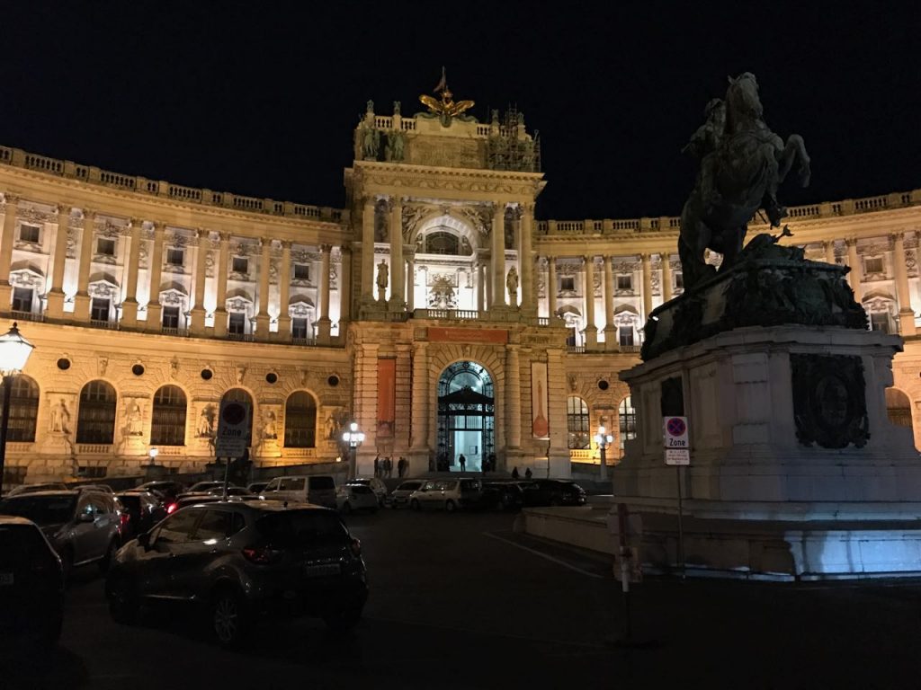 The Hofburg Palace, home to the Hapsburg dynasty