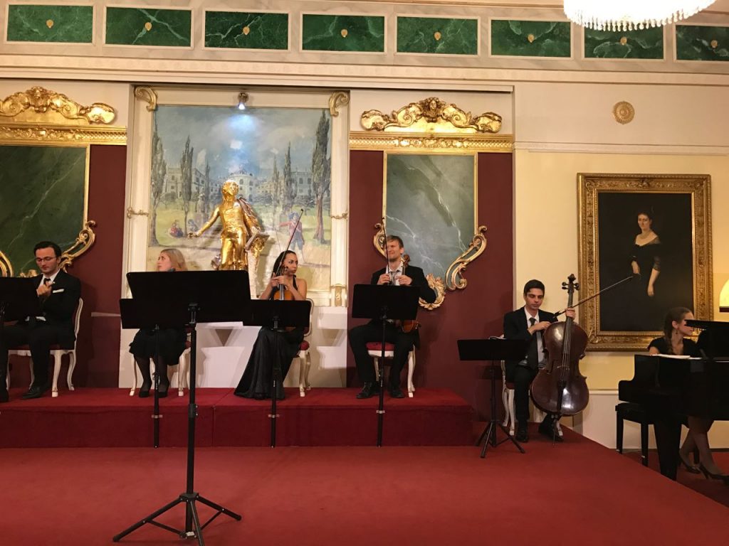 A concert of Mozart and Strauss, with ballet
