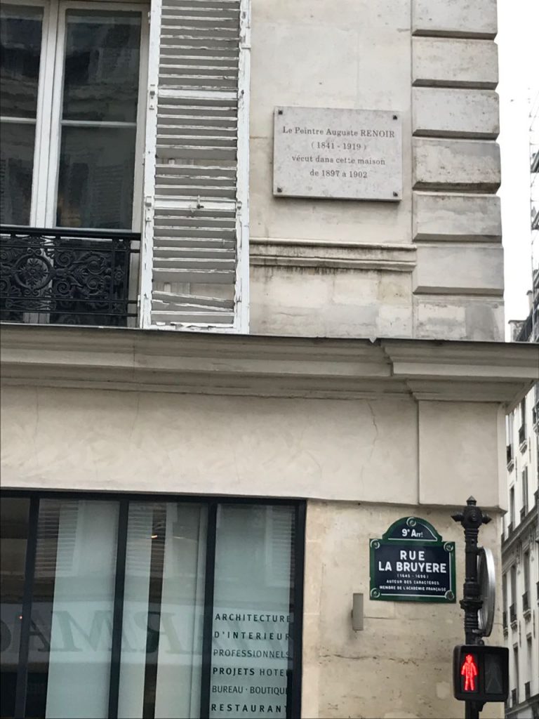 Renoir lived in this house from 1897 to 1902.