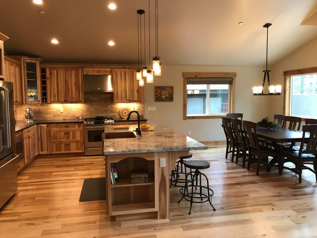 Kitchen-dining area.