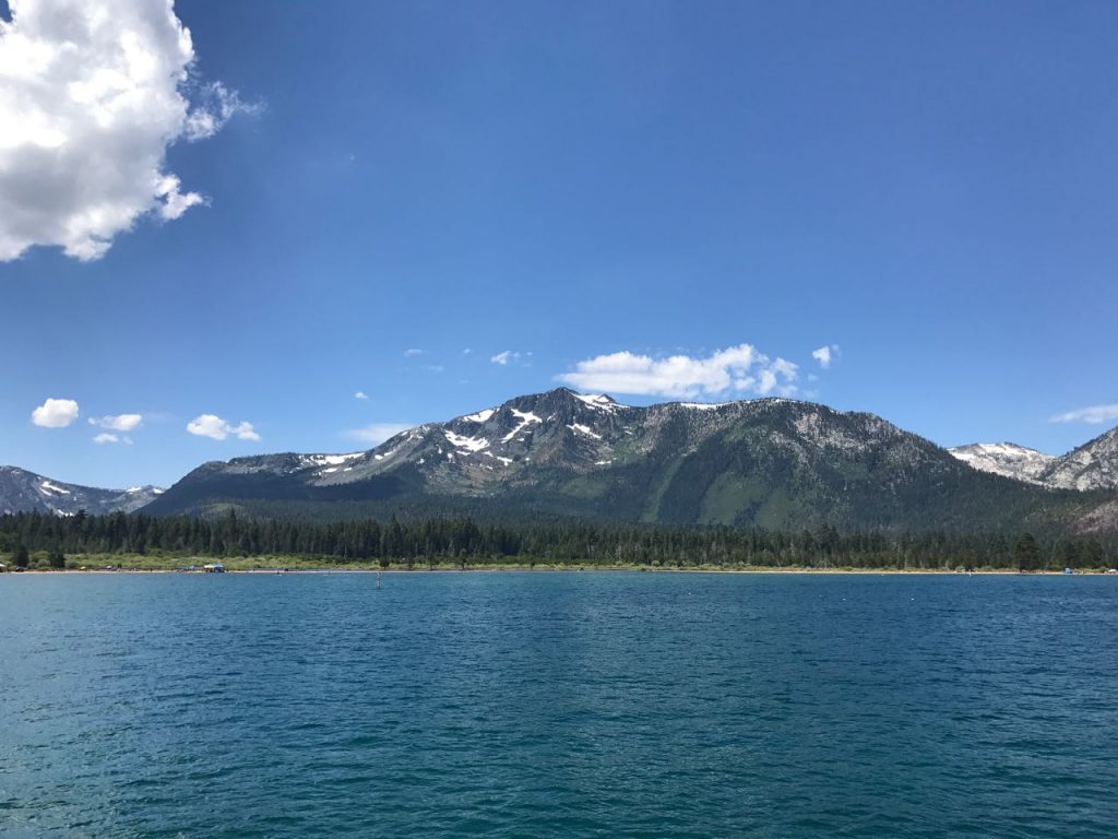 Approaching Mt. Tallac.