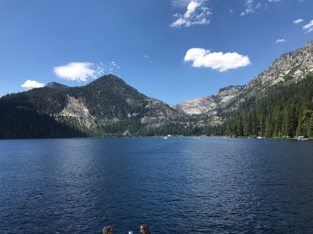 Emerald Bay, from the boat.